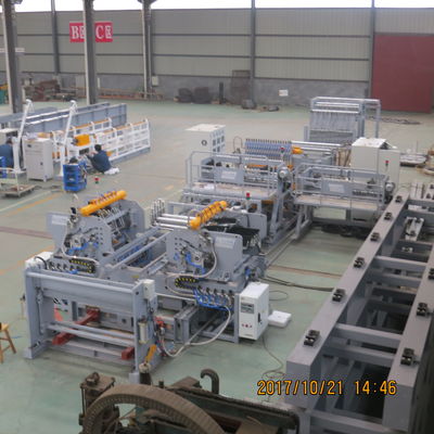 솔레노이드 밸브와 5-12mm 0.8Mpa 보강망 용접기